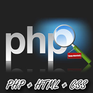 cara menuliskan html dan css dalam php